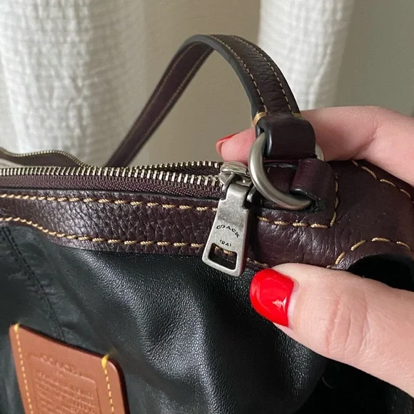 Coach 1941 Bandit Hobo 39 Shoulder Bag in Oak Suede - Picture 12 of 14